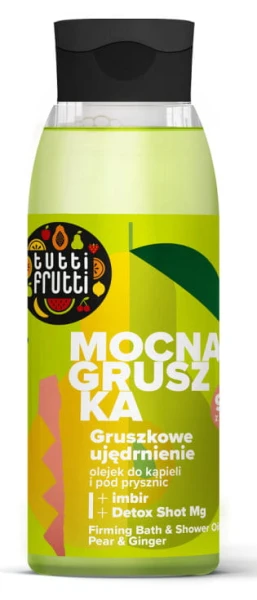 Olejek pod prysznic Ujędrniający Gruszka i Imbir 400ml TUTTI FRUTTI