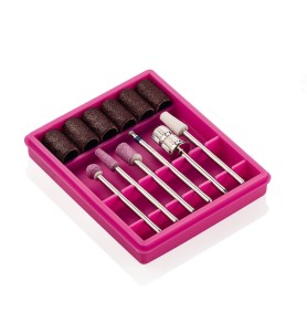 Zestaw frezy kamienne i kapturki