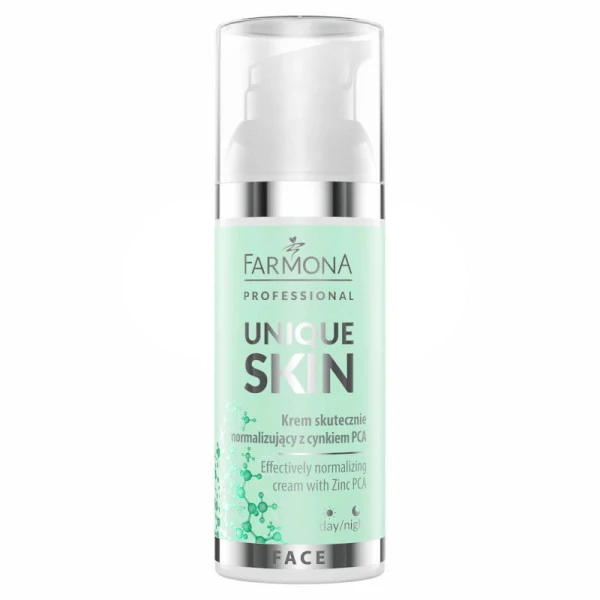 Krem skutecznie normalizujący z cynkiem PCA 50ml UNIQUE SKIN 