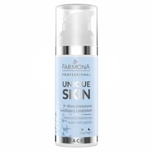Krem intensywnie nawilżający z peptydami 50ml UNIQUE SKIN