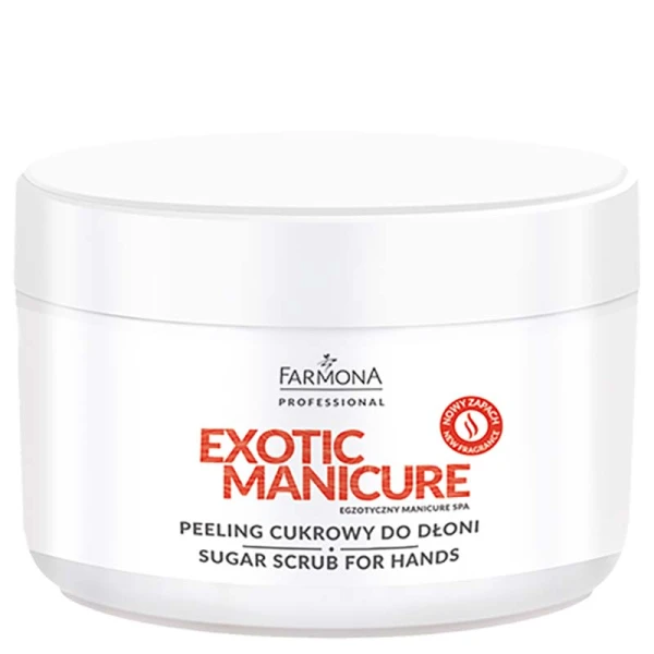 Peeling do rąk Cukrowy Masło Shea 300g EXOTIC MANICURE 
