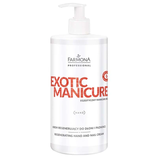 Krem do rąk i paznokci Regenerujący 500ml EXOTIC MANICURE