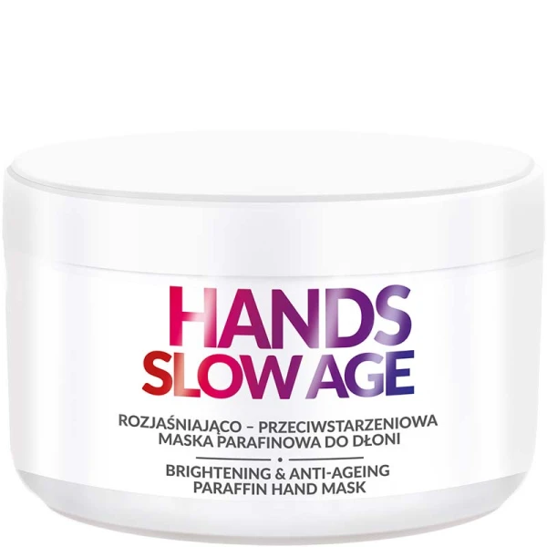 Maska do rąk parafinowa Rozjaśniająca 300g HANDS SLOW AGE 