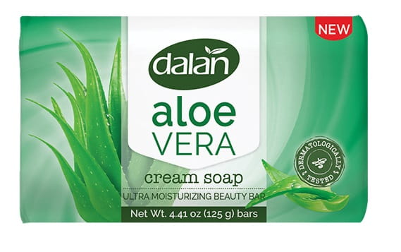 Mydło toaletowe kremowe Aloe Vera 125g Dalan