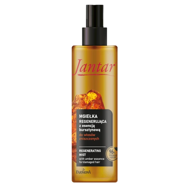 Mgiełka regenerująca z esencją bursztynową 200ml JANTAR