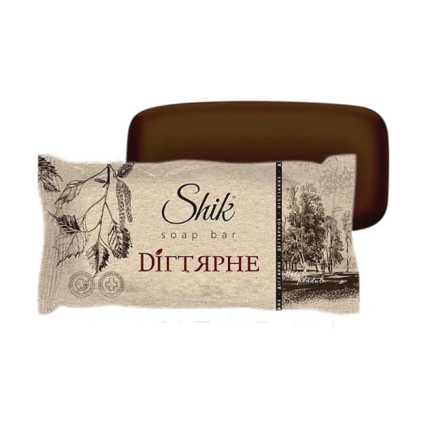 Mydło toaletowe dziegciowe w kostce 140g SHIK
