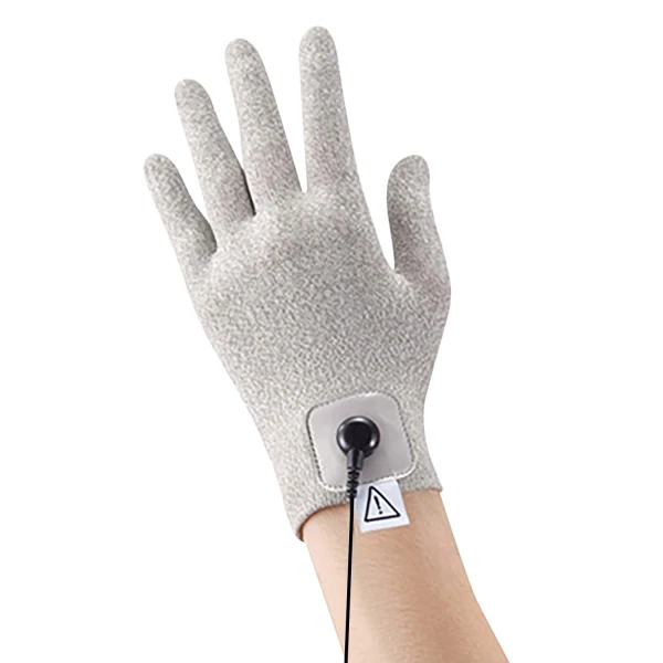 Rękawica przewodząca do elektrostymulacji 