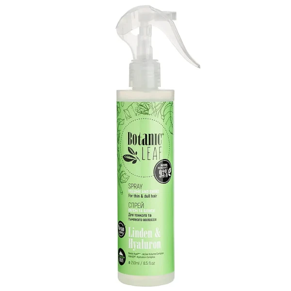 Spray do włosów Objętość i Blask 250ml Botanic Leaf