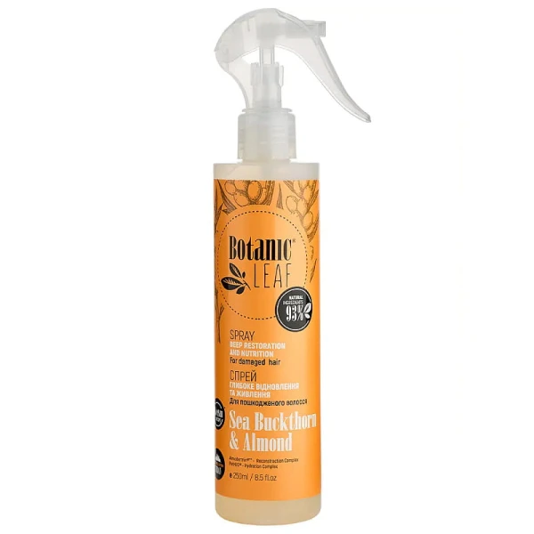 Spray do włosów Głębokie odnowienie i Odżywienie 250ml Botanic Leaf
