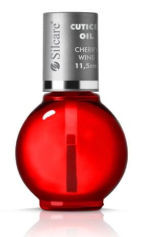 Oliwka do paznokci i skórek Cherry Wine czysta 11,5ml SILCARE