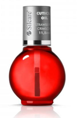 Oliwka do paznokci i skórek Strawberry Crimson czysta 11,5ml SILCARE