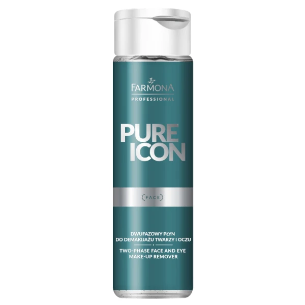 Płyn dwufazowy do demakijażu twarzy i oczu 250ml PURE ICON
