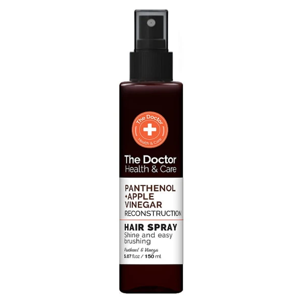 Spray do włosów Rekonstruujący Pantenol i Ocet Jabłkowy 150ml The Doctor