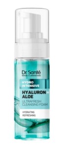 Pianka do mycia twarzy z kwasem hialuronowym i aloesem 150ml DR SANTE Ultrafresh