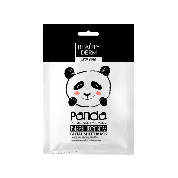 Maska do twarzy w płachcie PANDA Wybielająca 25ml BEAUTYDERM