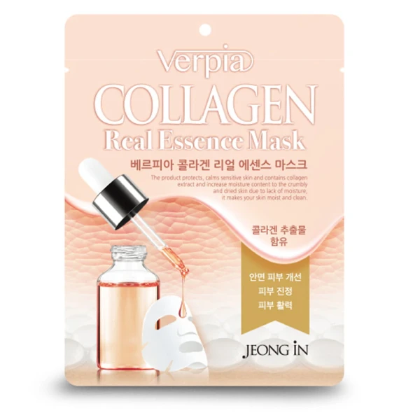 Maska do twarzy w płachcie Kolagen 20ml VERPIA 