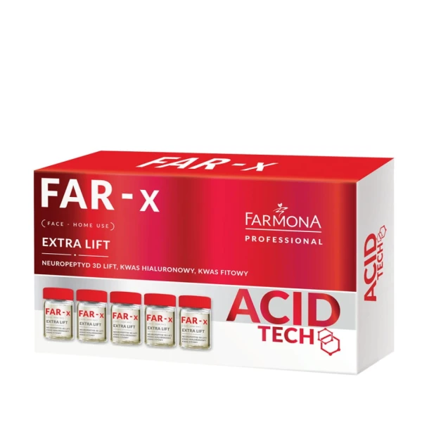 Ampułki FAR-x do użytku domowego MOCNY LIFTING 5x5ml ACID TECH