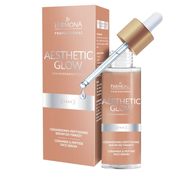 Serum do twarzy Ceramidowo - peptydowe 30ml AESTHETIC GLOW 