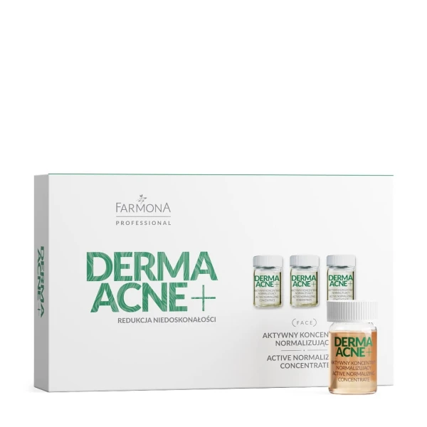 Aktywny koncentrat normalizujący 5x5ml DERMAACNE+