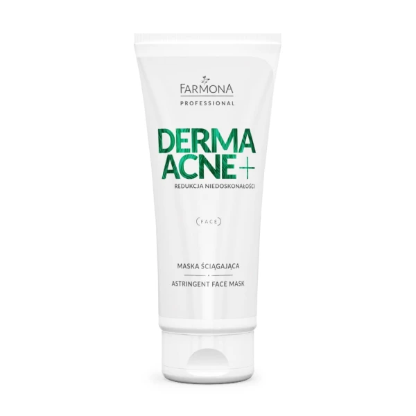 Maska do twarzy ściągająca pory 200ml DERMAACNE+