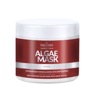 Maska algowa odmładzająca ze śluzem ślimaka 160g ALGAE MASK