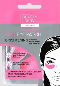 Płatki pod oczy Różowe Collagen 2×4 g BEAUTYDERM
