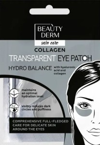 Płatki pod oczy Transparent Collagen 2×4 g BEAUTYDERM