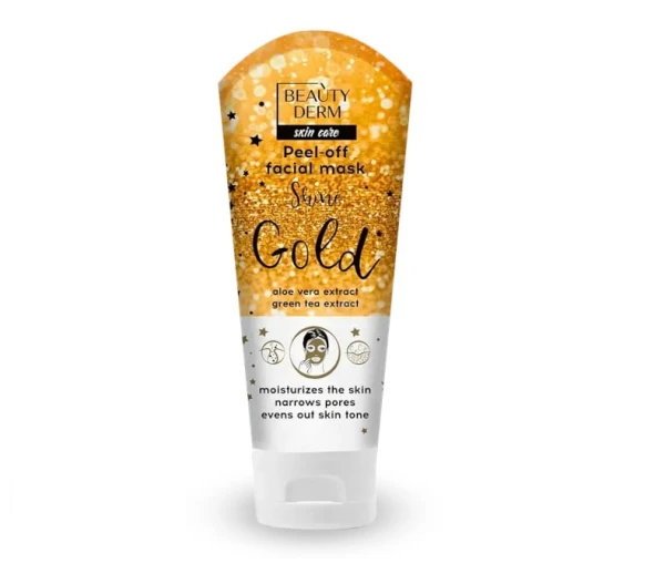 Maska do twarzy Peel-Off Shine Gold 75ml BEAUTYDERM