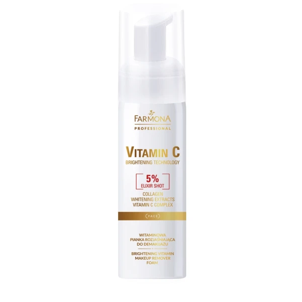 Pianka rozjaśniająca do demakijażu Witaminowa 150 ml VITAMIN C