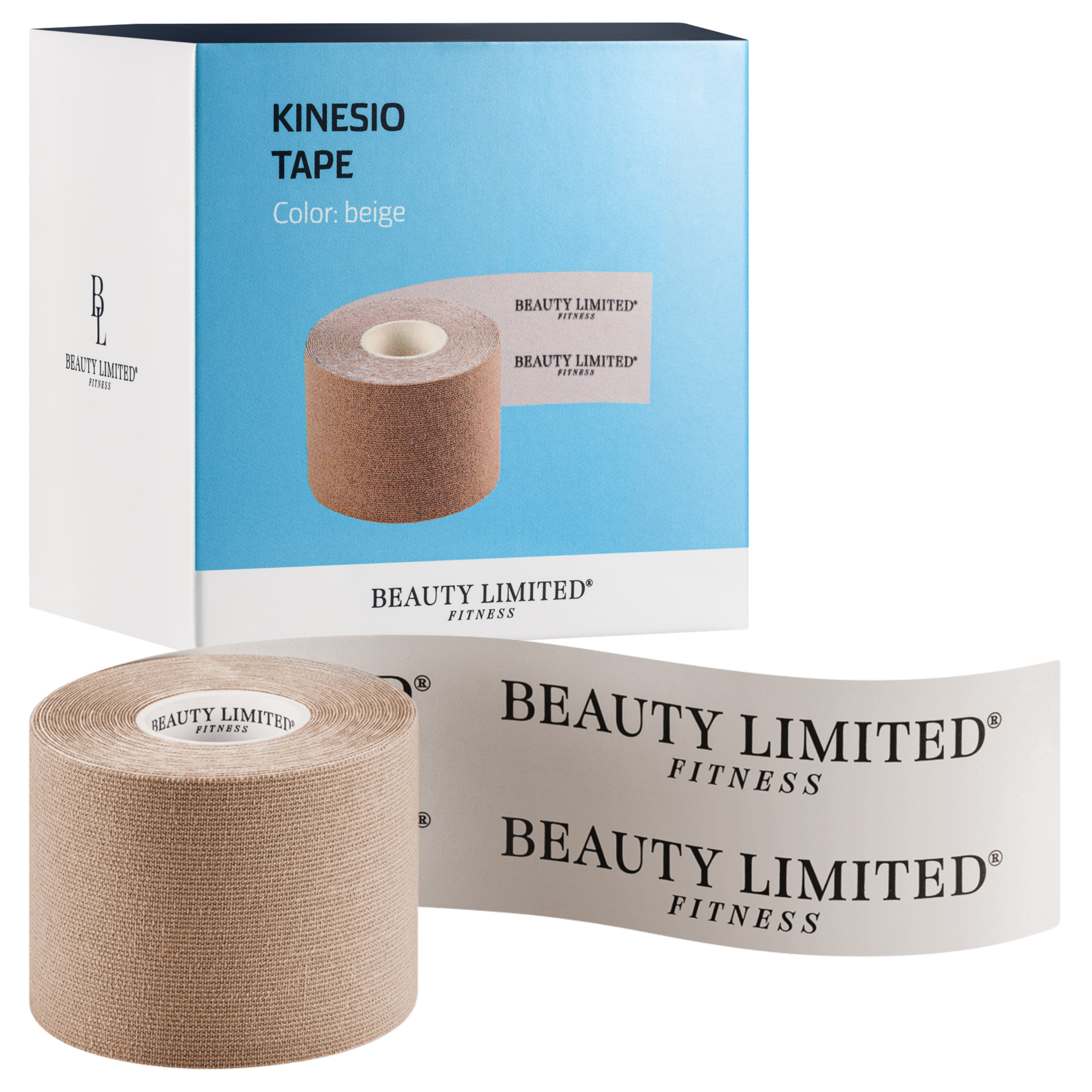 Kinesio tape beżowy Beauty Limited
