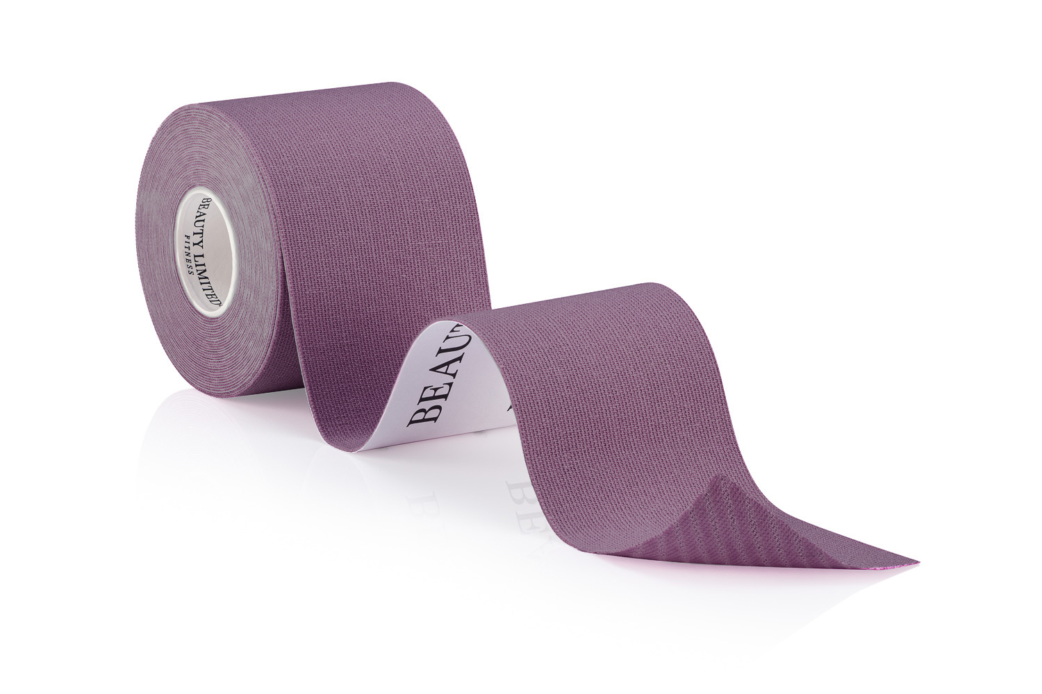 Taśma kinezjologiczna ciemnofioletowa Beauty Limited Fitness MD
