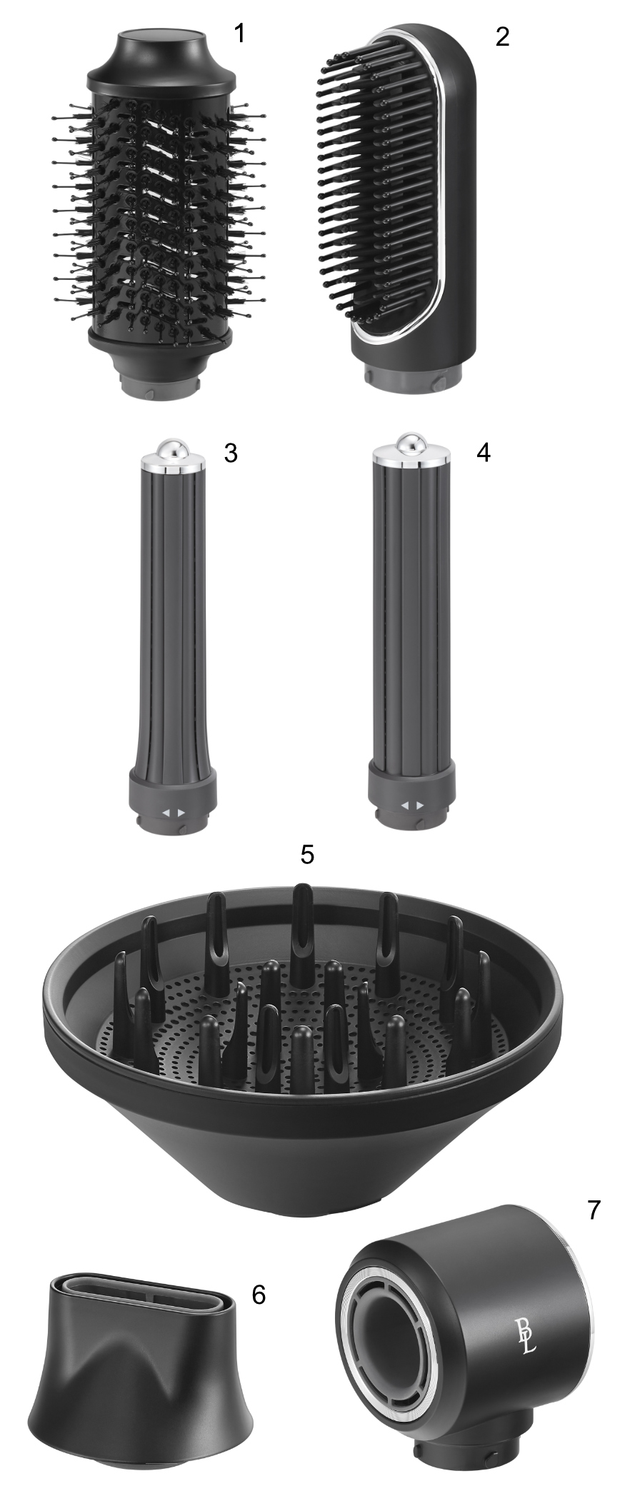 Wałki Air Curler MultiStyler Black Beauty Limited
