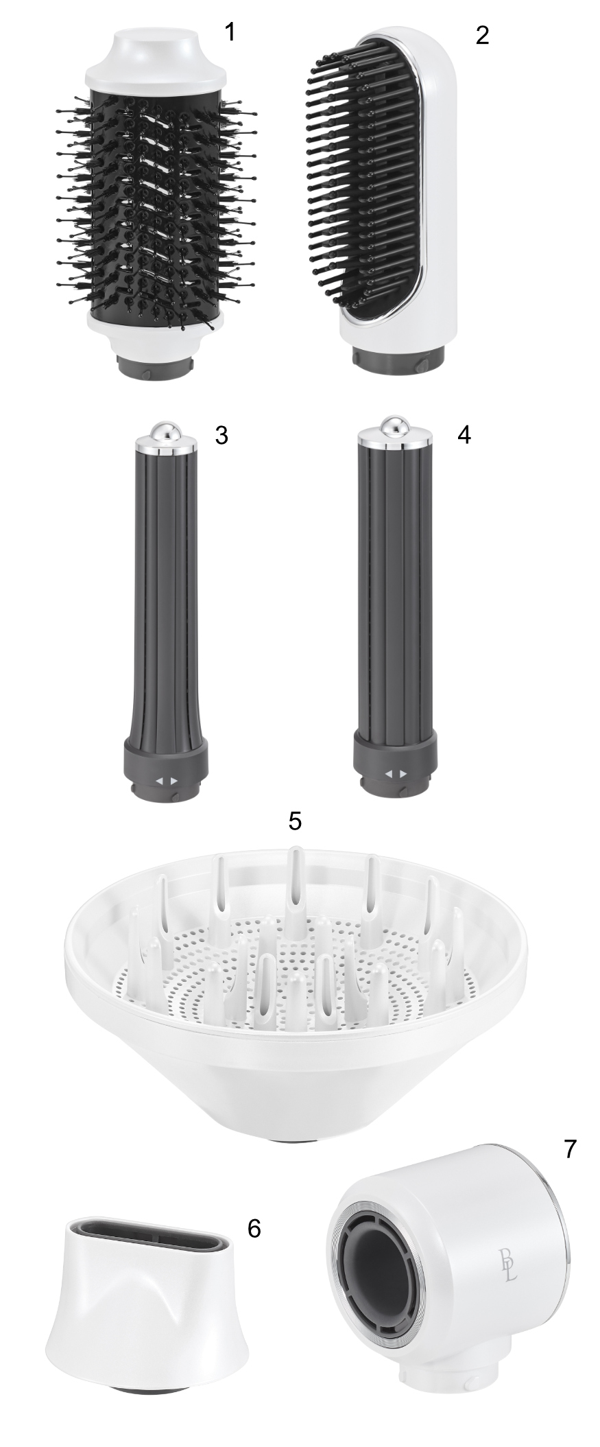 Wałki Air Curler MultiStyler White Beauty Limited